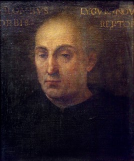 Portrait of Christopher Columbus, 1556. Artist: Dell'Altissimo, Cristofano (1525-1605)