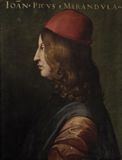 Portrait of Giovanni Pico della Mirandola (Giovio Series), 1562-1568. Artist: Dell'Altissimo, Cristofano (1525-1605)