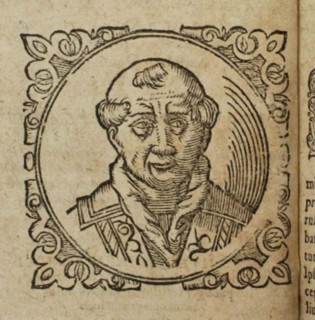 Geoffrey of Monmouth (From: Prophetia Anglicana, Merlini Ambrosii Britanni), 1603. Artist: Anonymous
