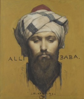 Ali Baba. Artist: Hawkins, Louis Welden (1849-1910)