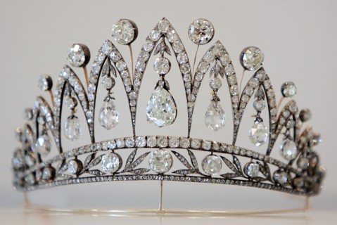 The Empress Josephine Tiara, c. 1890. Artist: Holmström, August (1829-1903)