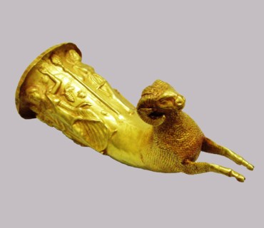Rhyton (Drinking Horn), 5th-4th century BC. Artist: Scythian Art