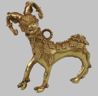 Pendant, 4th century BC. Artist: Scythian Art
