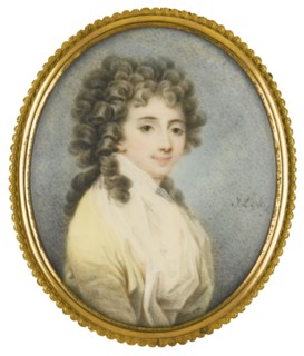 Portrait of Countess Zofia Potocka-Witt (1760-1822), Second Half of the 18th cen. Artist: Leski, Josef (1760-1825)