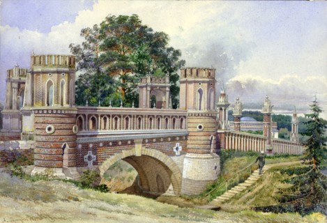 Tsaritsyno, 1896. Artist: Golitsyn, A.N. (active 1890s)