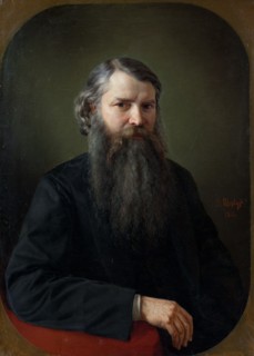 Portrait of Ivan Yegorovich Zabelin (1820-1908), 1871. Artist: Sherwood, Vladimir Osipovich (1832-1897)
