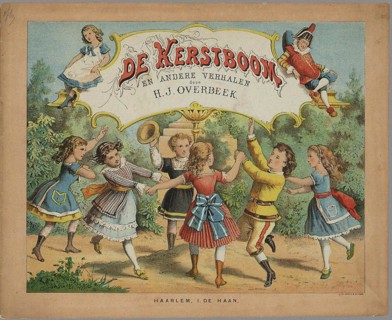 Book cover The Christmas tree, 1877. Artist: Anonymous