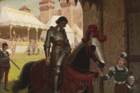 Vanquished, 1884. Artist: Leighton, Edmund Blair (1853-1922)