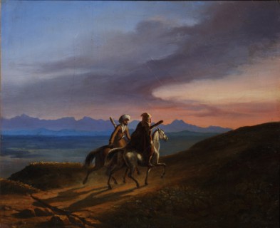 Memory of Caucasus, 1838. Artist: Lermontov, Mikhail Yuryevich (1814-1841)