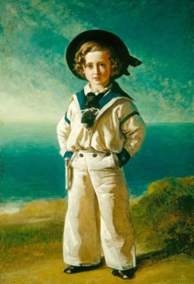 King Edward VII (1841-1910), when Albert Edward, Prince of Wales, 1846. Artist: Winterhalter, Franz Xavier (1805-1873)