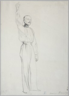 Portrait of Count Ksawery Korczak-Branicki (1814-1879), c. 1840. Artist: Gagarin, Grigori Grigorievich (1810-1893)