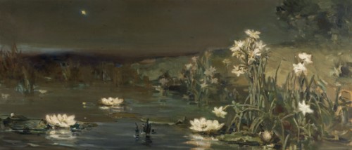 Star in the Night. Artist: Kotarbinsky, Vasilii (Wilhelm) Alexandrovich (1849-1921)