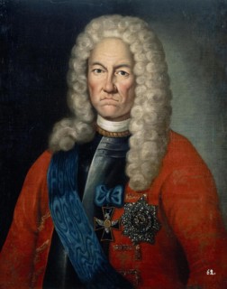 Portrait of Jacob Daniel Bruce (1669-1735), First third of 18th century. Artist: Anonymous