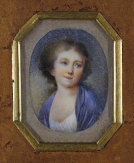 Portrait of Maria Alexeevna Lvova, First quarter of 19th century. Artist: Anonymous