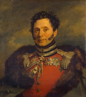 Portrait of General Nikolai Ivanovich Depreradovich (1767-1843), before 1825. Artist: Dawe, George (1781-1829)