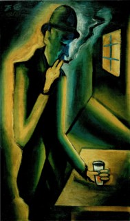 The Old Soak, 1918-1919. Artist: Capek, Josef (1887-1945)