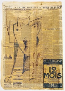 Head, 1913-1914. Artist: Gutfreund, Otto (1889-1927)