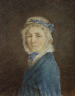Portrait of Maria Nikiforovna Stromilova, c. 1815. Artist: Venetsianov, Alexei Gavrilovich (1780-1847)