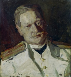 Portrait of Vladimir Arkadievich Telyakovsky (1860-1924), 1901. Artist: Korovin, Konstantin Alexeyevich (1861-1939)