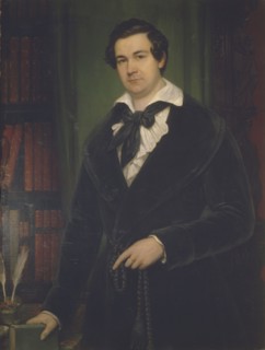 Portrait of the Actor Vasily Andreevich Karatygin (1802-1853), 1842. Artist: Tropinin, Vasili Andreyevich (1776-1857)