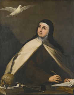Santa Teresa de Ávila, 1644. Artist: Ribera, José, de (1591-1652)