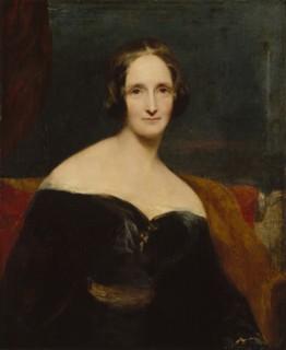 Mary Shelley, 1840. Artist: Rothwell, Richard (1800-1868)