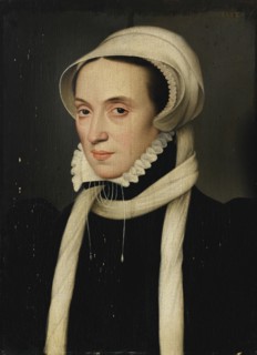 Christina of Denmark, Duchess of Milan, 1558. Artist: Clouet, François (1510-1572)