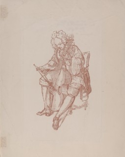 The Bass Viol Player, 1707. Artist: Picart, Bernard (1673?1733)