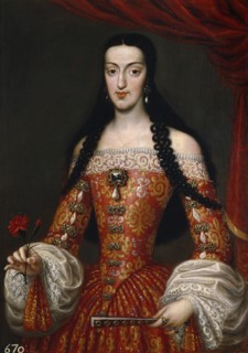 Marie Louise of Orléans (1662-1689), Queen of Spain, ca 1679. Artist: García Hidalgo, José (1645-1717)