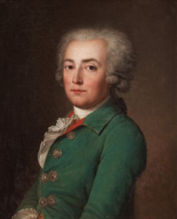 Portrait of Stanislas Marie Adélaïde, Comte de Clermont-Tonnerre (1757-1792), 1781. Artist: Wertmüller, Adolf Ulrik (1751-1811)