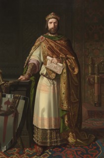 King Ferdinand II of León, 1850. Artist: Lozano, Isidoro (active 1850s)