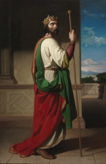 Liuva I, Visigothic King, 1855. Artist: Gisbert Pérez, Antonio (1834-1902)