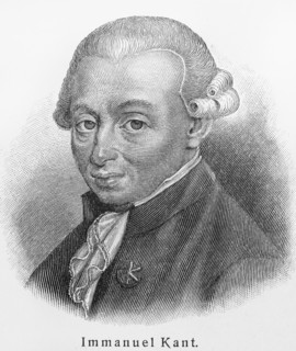Portrait of Immanuel Kant (1724-1804). Artist: Anonymous