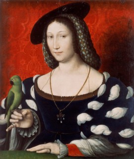 Portrait of Marguerite of Navarre, c. 1527. Artist: Clouet, Jean (c. 1485-1541)
