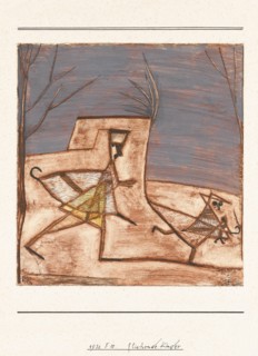 Fliehende Kinder (Children fleeing), 1930. Artist: Klee, Paul (1879-1940)