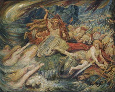 Siegfried's Death, 1899. Artist: De Groux, Henry (1867-1930)