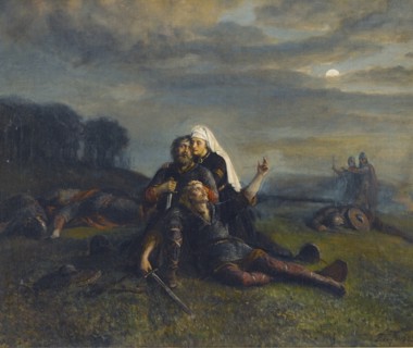 After the Battle. Artist: Arbo, Peter Nicolai (1831-1892)