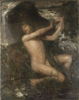 Neck (Näcken), 1882. Artist: Josephson, Ernst (1851-1906)