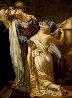 Hecuba and Polyxena, after 1814. Artist: Blondel, Merry-Joseph (1781-1853)