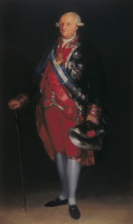 Charles IV in the Uniform of Colonel of the Guardias de Corps, 1800. Artist: Goya, Francisco, de (1746-1828)