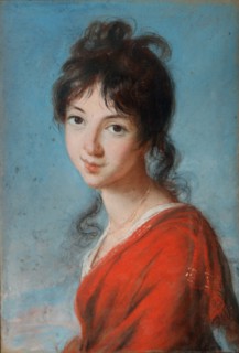 Portrait of Princess Teresa Czartoryska (1785-1868), 1800. Artist: Vigée-Lebrun, Marie Louise Elisabeth (1755-1842)