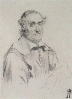 Portrait of Nicolas-Claude Fabri de Peiresc (1580-1637), 1636-1637. Artist: Mellan, Claude (1598-1688)