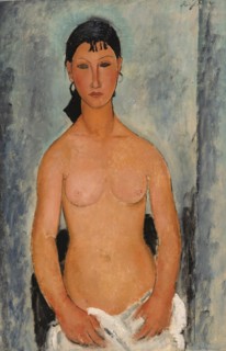 Standing Nude, 1918. Artist: Modigliani, Amedeo (1884-1920)