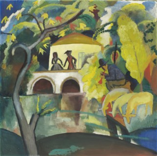 Rococo, 1912. Artist: Macke, August (1887-1914)