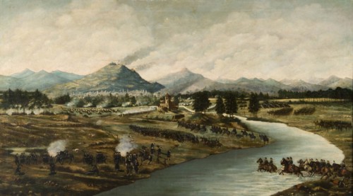 The Battle of the Alma on September 20, 1854, c. 1875. Artist: Anonymous