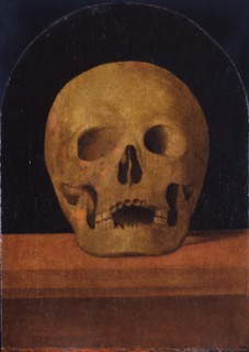 Memento mori. The back side of the triptych, 1500. Artist: Albertinelli, Mariotto (1474-1515)