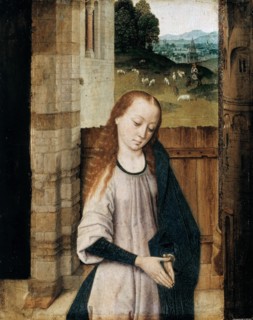 Virgin in Adoration, 15th century. Artist: Bouts, Dirk (1410/20-1475)