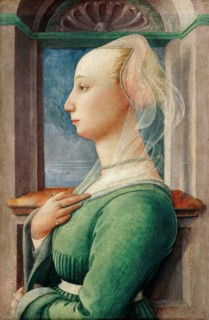 Profile Portrait of a Young Woman, ca 1445. Artist: Lippi, Fra Filippo (1406-1469)