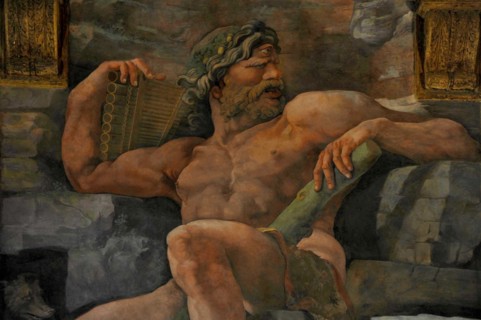 The Fall of the Giants (Sala dei Giganti), 1536. Artist: Romano, Giulio (1499-1546)