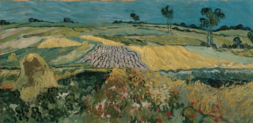 The Plain of Auvers, 1890. Artist: Gogh, Vincent, van (1853-1890)